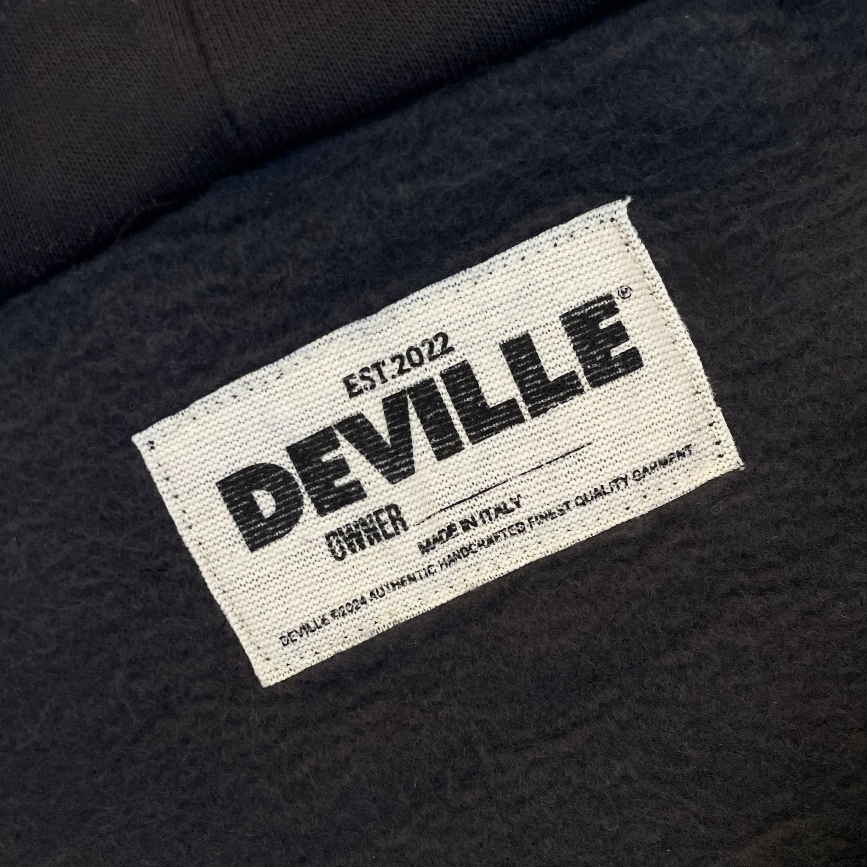 Faded Black Zip Hoodie - Image 5