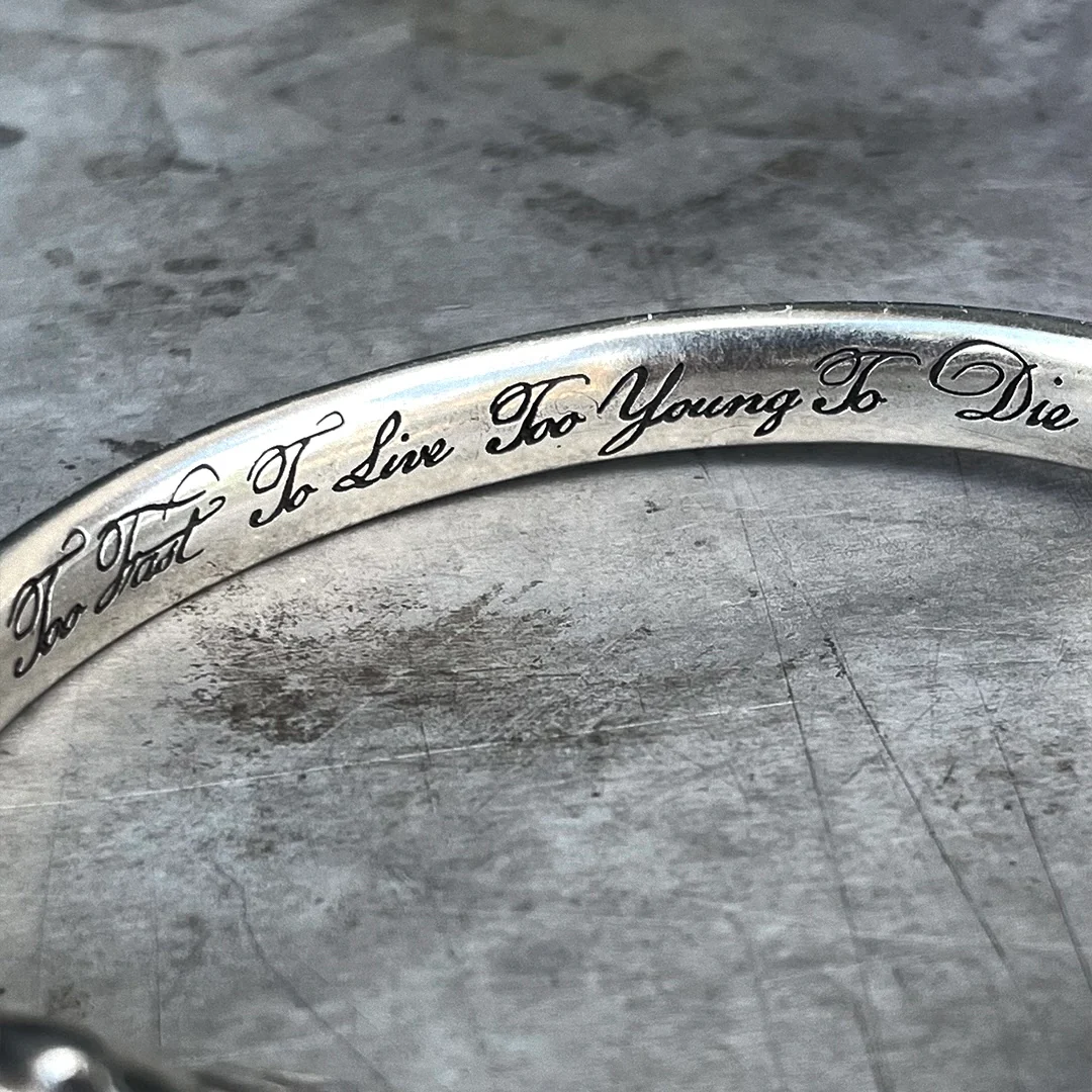 Too Fast To Live Bracelet - Image 3